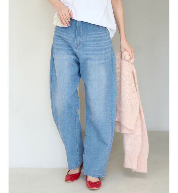 Rope&rsquo;Picnic「【ウエスト革命デニム】ウエストシェイプカービーデニム」|デニム|