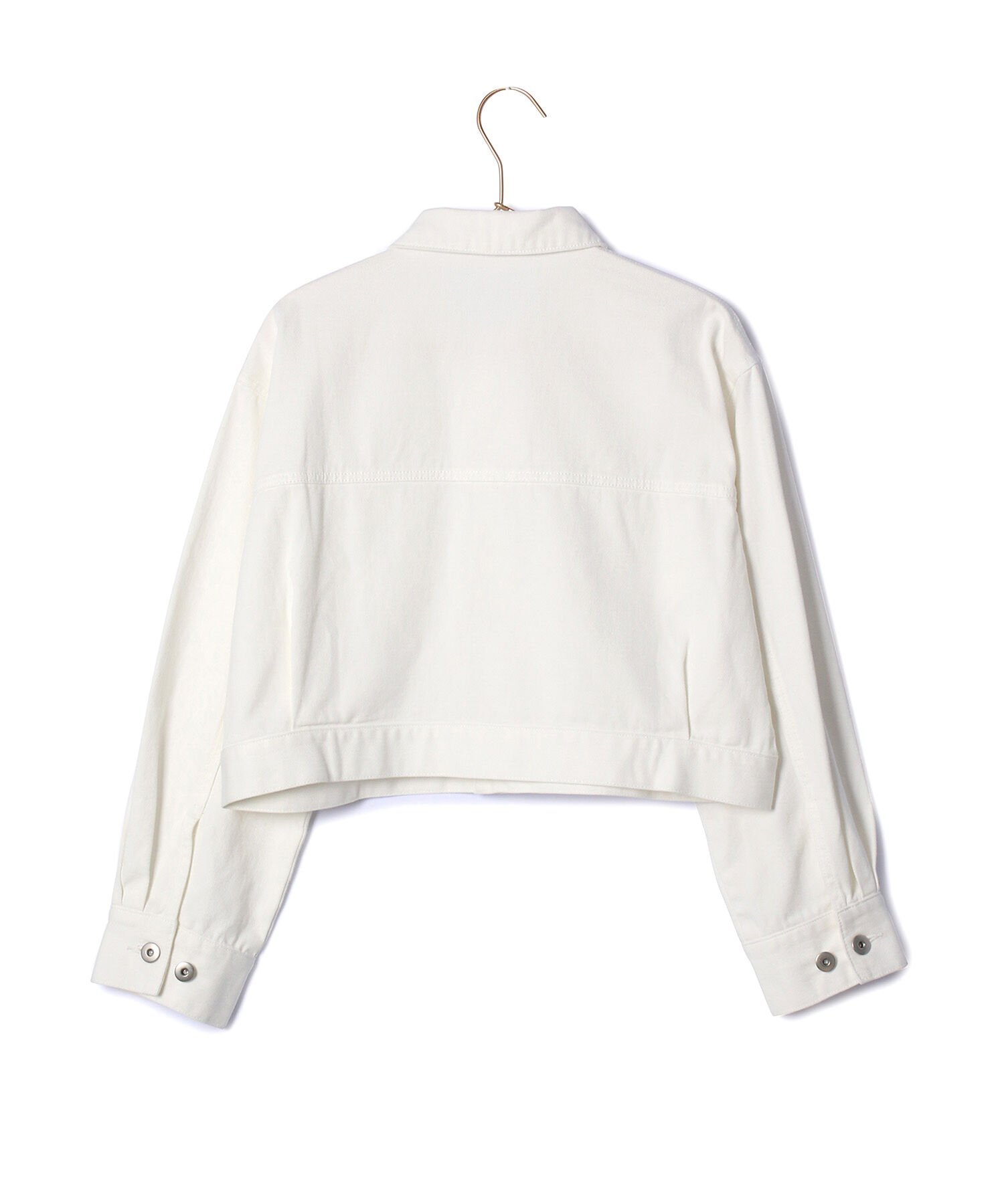 ROPE' PICNIC R「ショート丈ホワイトデニムジャケット」|デニムジャケット|
