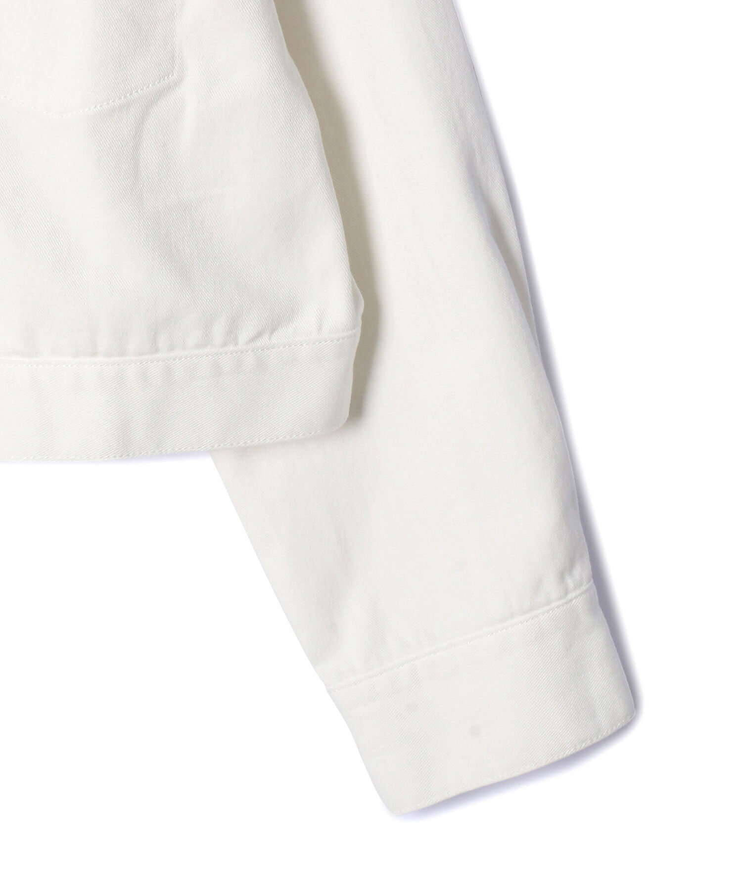 ROPE' PICNIC R「ショート丈ホワイトデニムジャケット」|デニムジャケット|