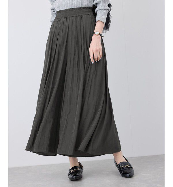 Rope&rsquo;Picnic「イージースカーチョ/UVカット・洗濯機OK」|チノ|