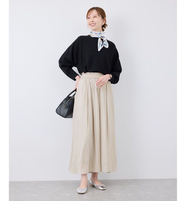 Rope&rsquo;Picnic「イージースカーチョ/UVカット・洗濯機OK」|チノ|