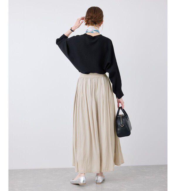 Rope&rsquo;Picnic「イージースカーチョ/UVカット・洗濯機OK」|チノ|