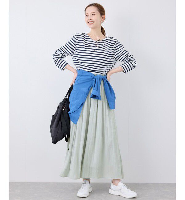 Rope&rsquo;Picnic「イージースカーチョ/UVカット・洗濯機OK」|チノ|