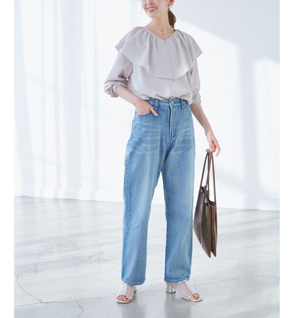 ROPE PICNIC PASSAGE「スクエアトゥチュールミュール」|パンプス|