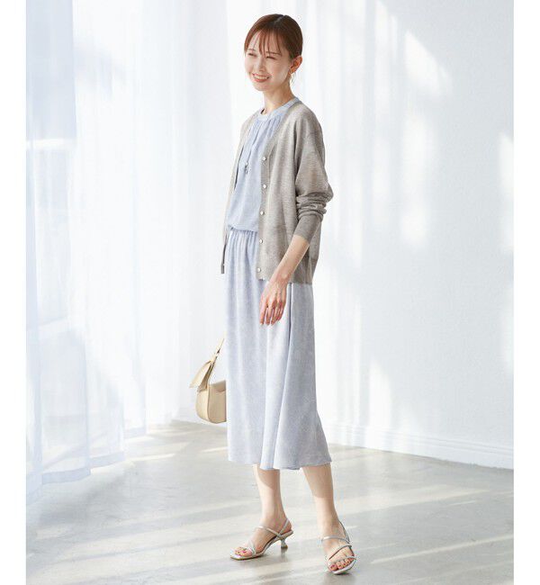 Rope&rsquo;Picnic「LEVITAシアーニットカーディガン」|カーディガン|