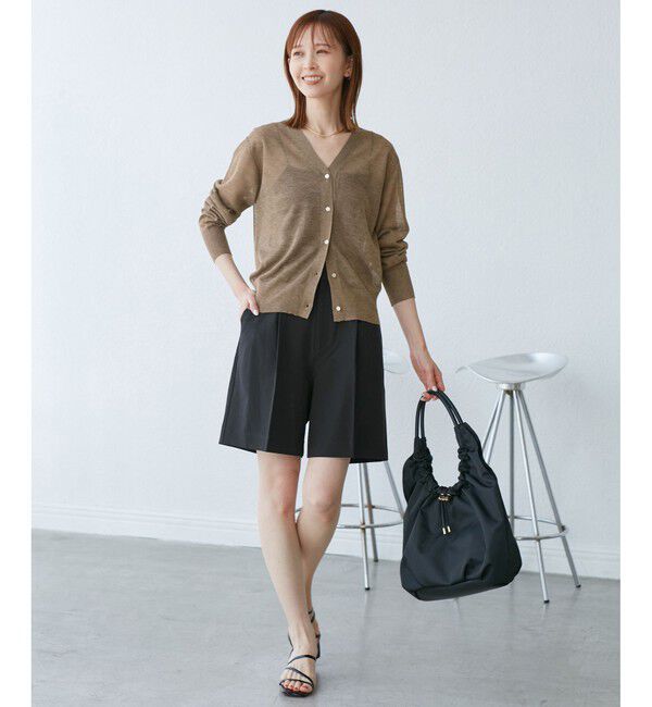 Rope&rsquo;Picnic「LEVITAシアーニットカーディガン」|カーディガン|