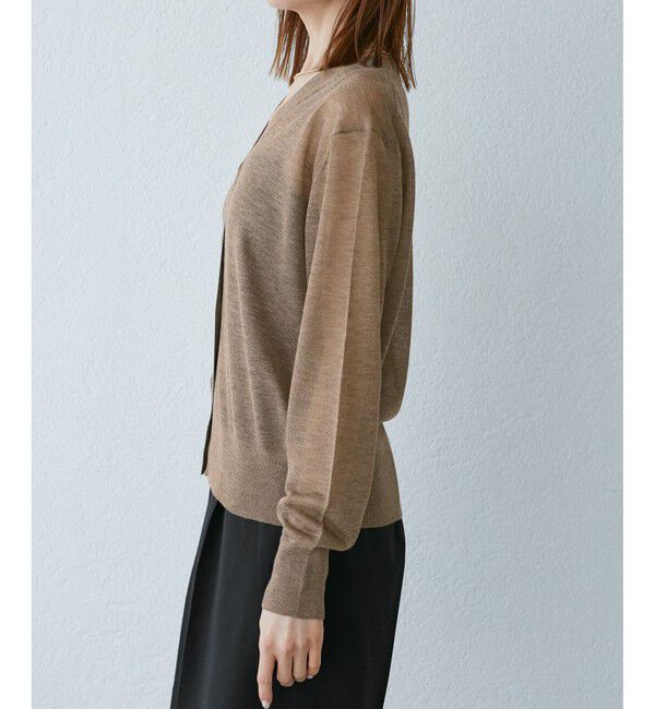 Rope&rsquo;Picnic「LEVITAシアーニットカーディガン」|カーディガン|