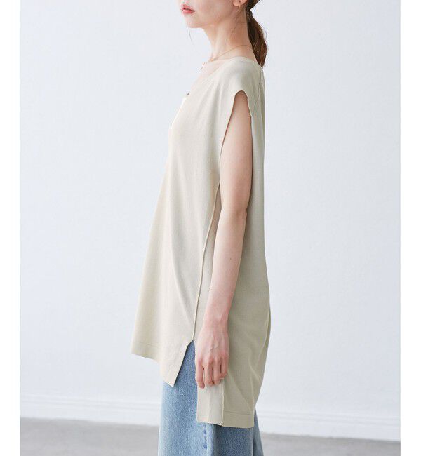 Rope&rsquo;Picnic「【洗濯機OK】深Vニットプルオーバー」|ベスト・ジレ|