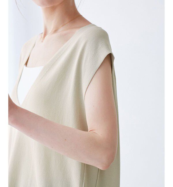 Rope&rsquo;Picnic「【洗濯機OK】深Vニットプルオーバー」|ベスト・ジレ|