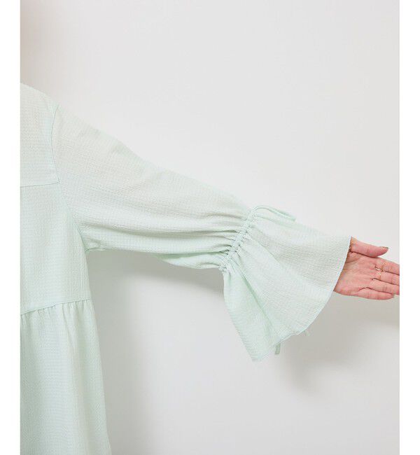 Rope&rsquo;Picnic「【羽織にもなる】シアーワッシャーブラウスカーディガン」|シャツ・ブラウス|