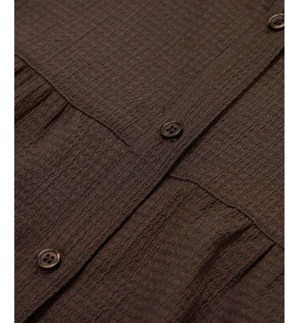 Rope&rsquo;Picnic「【羽織にもなる】シアーワッシャーブラウスカーディガン」|シャツ・ブラウス|