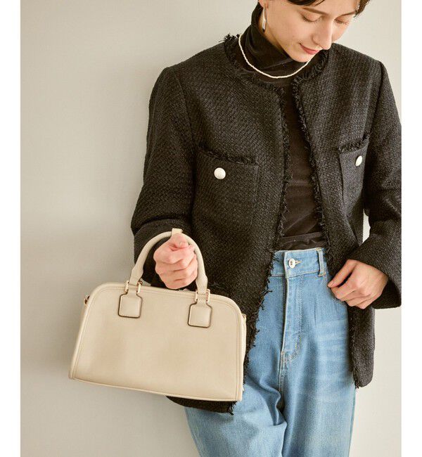 ROPE PICNIC PASSAGE「ワイドスクエアボストンバッグ/2WAY」|ボストンバッグ|