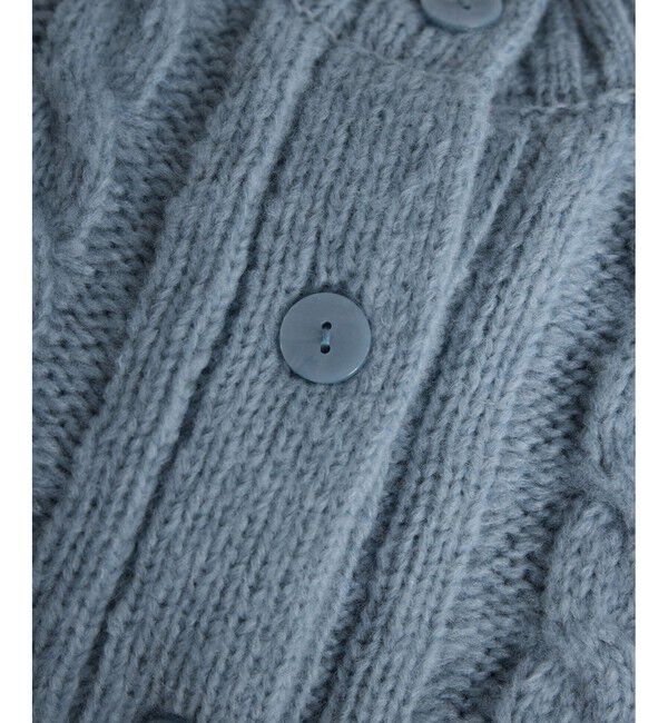 Rope&rsquo;Picnic「ケーブルニットカーディガン」|カーディガン|