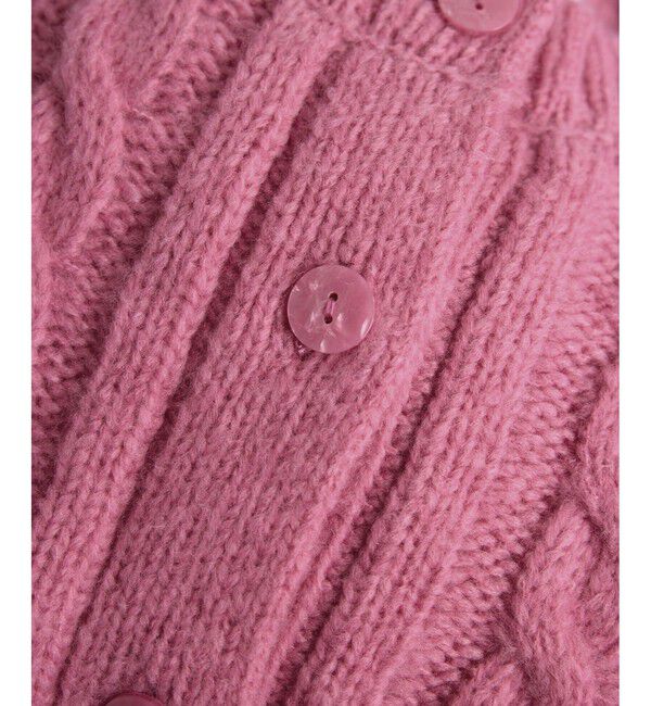 Rope&rsquo;Picnic「ケーブルニットカーディガン」|カーディガン|