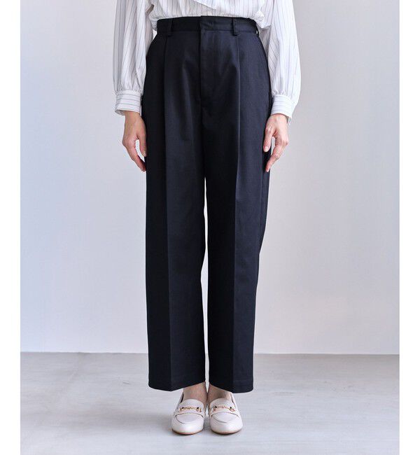 Rope&rsquo;Picnic「ウエストタックチノパンツ」|チノ|