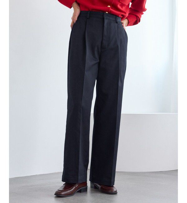 Rope&rsquo;Picnic「ウエストタックチノパンツ」|チノ|