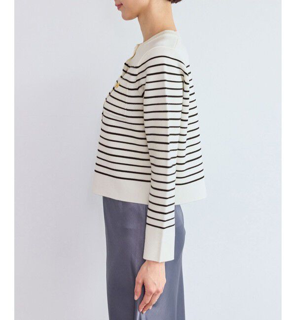 Rope&rsquo;Picnic「ミラノリブ金ボタンニットカーディガン」|カーディガン|