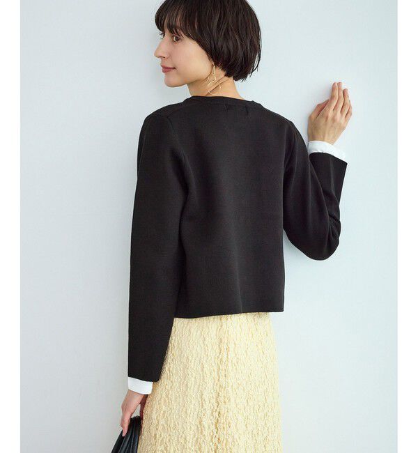 Rope&rsquo;Picnic「ミラノリブ金ボタンニットカーディガン」|カーディガン|