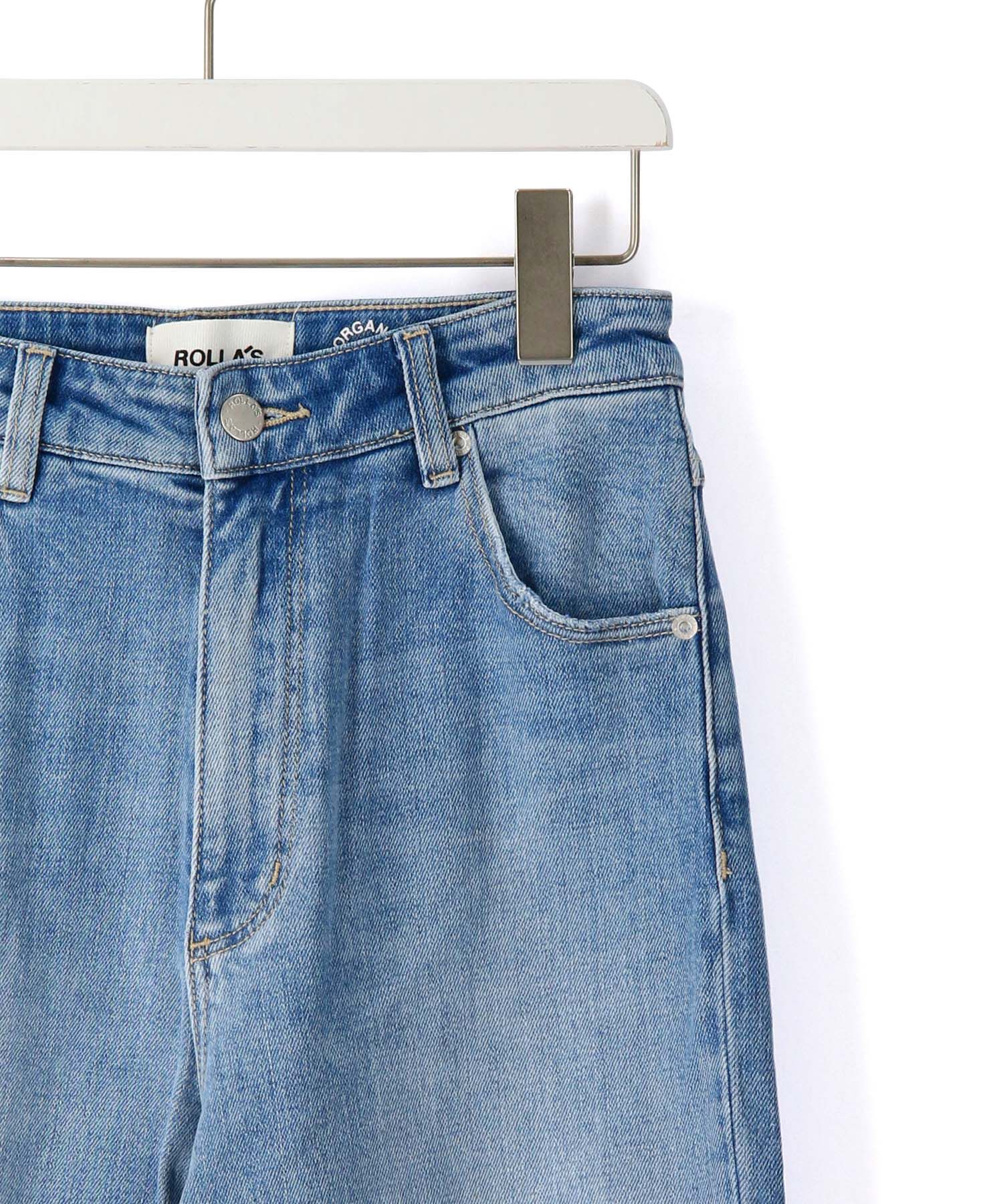 ADAM ET ROPE'「【ROLLA'S】ORIGINAL STRAIGHT BLEEKER WORN」|デニム|