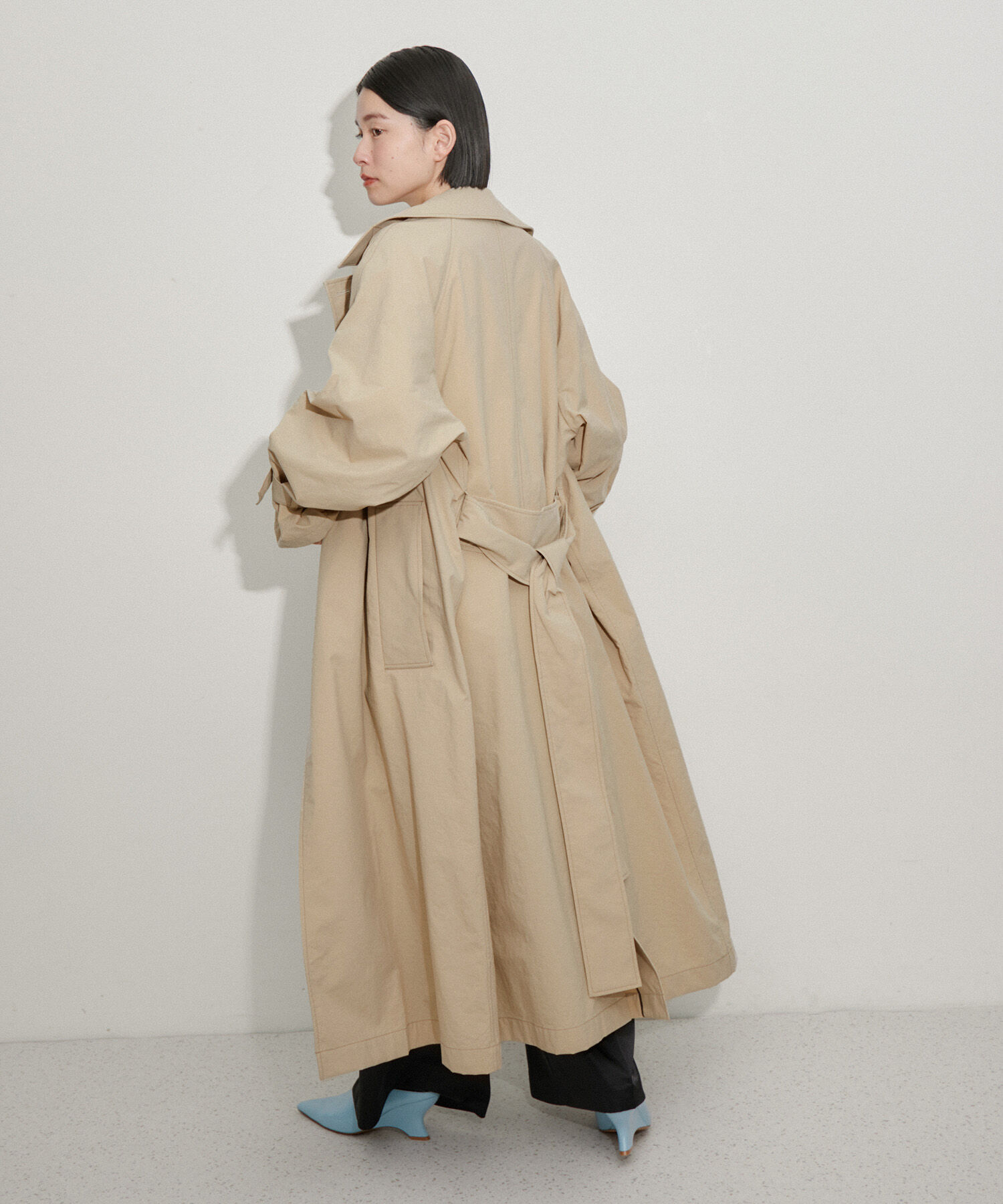 ADAM ET ROPE'「【環境配慮】ファンクショントレンチコート」|トレンチコート|