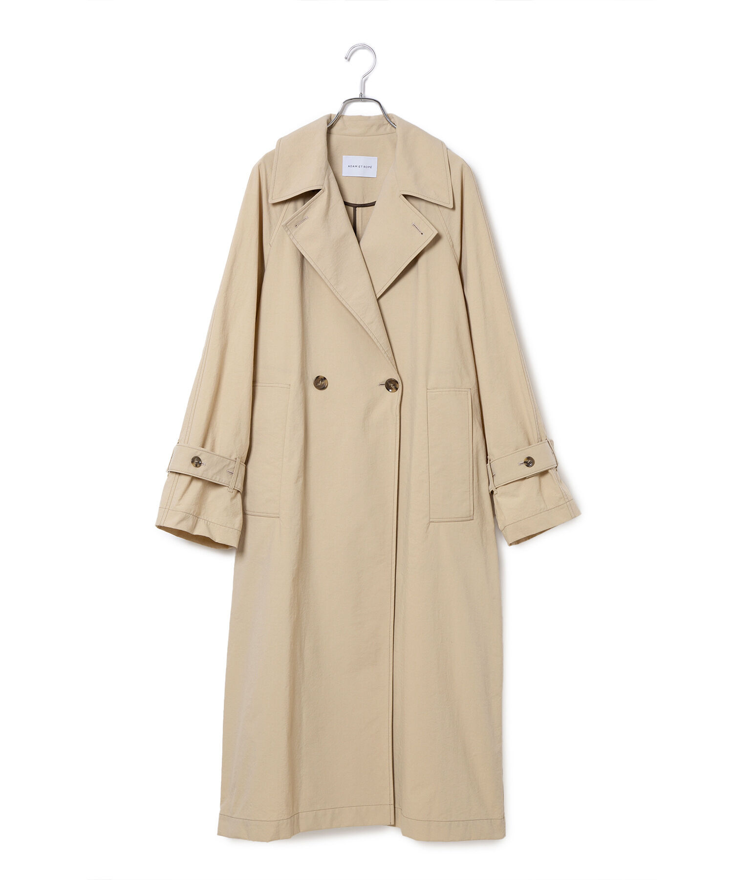 ADAM ET ROPE'「【環境配慮】ファンクショントレンチコート」|トレンチコート|