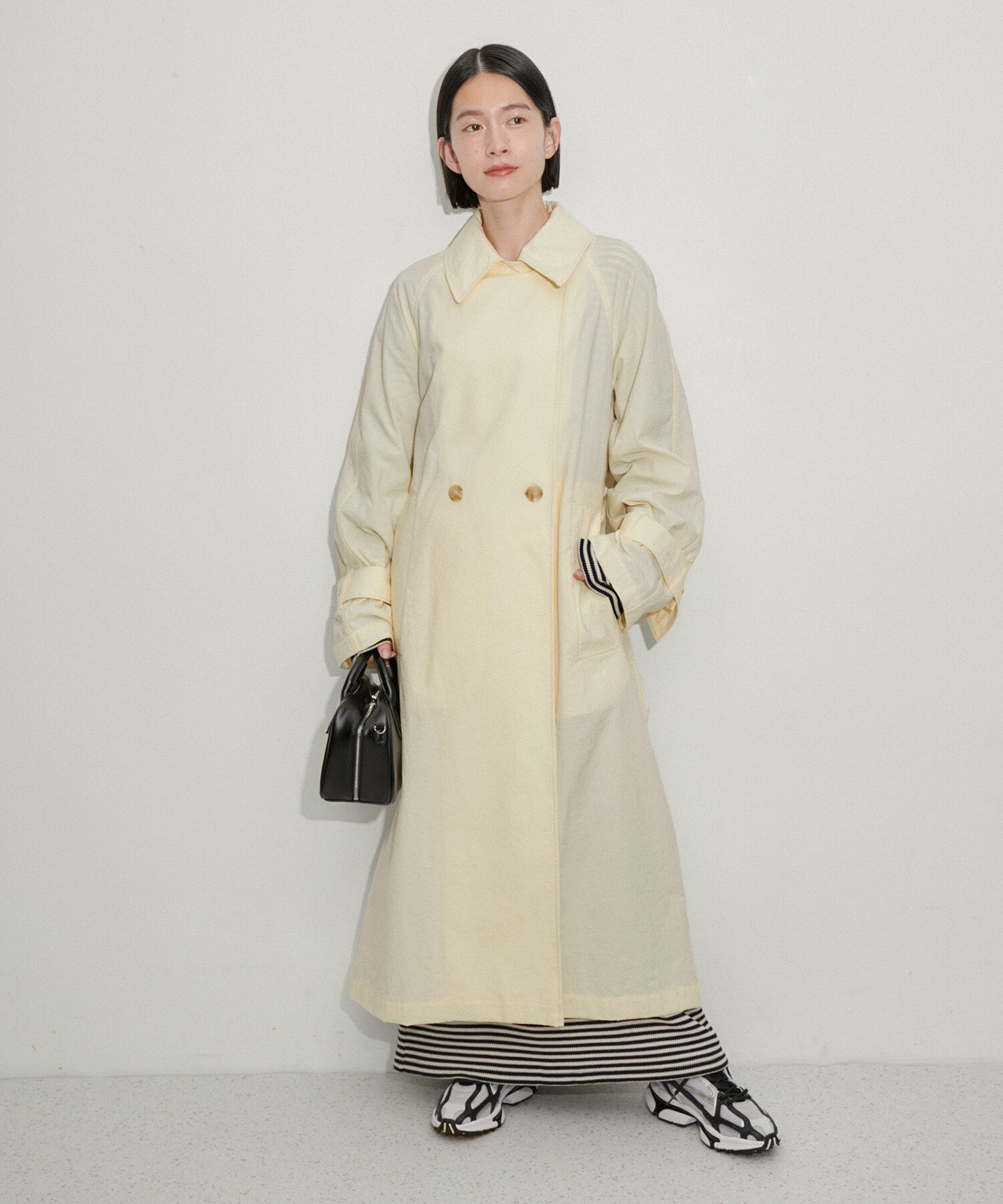 ADAM ET ROPE'「【環境配慮】ファンクショントレンチコート」|トレンチコート|