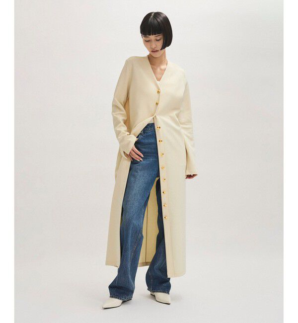 ADAM ET ROPE'「フォルムヒールポインテッドパンプス」|パンプス|