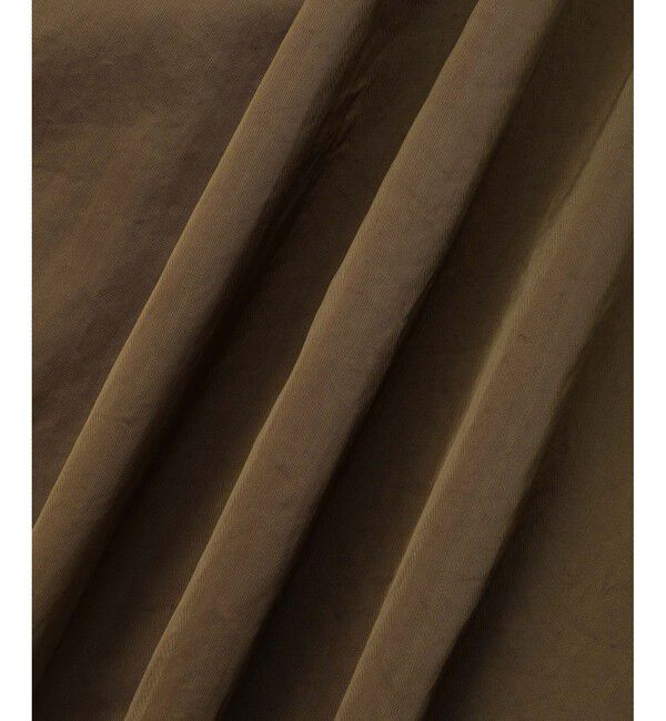 ADAM ET ROPE'「【EMOELLE】ナイロンサテンシャツブルゾン」|ブルゾン・スタジャン|