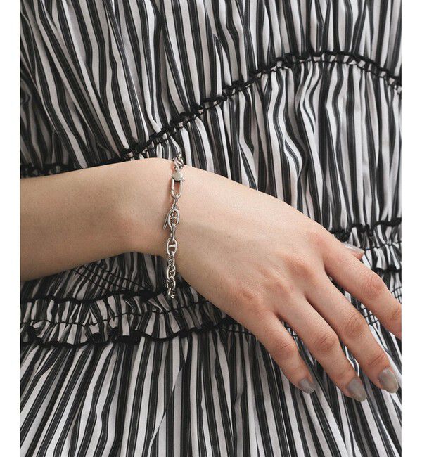 ADAM ET ROPE'「LES BIJOUX アンカーチェーンブレスレット」|ブレスレット・バングル|