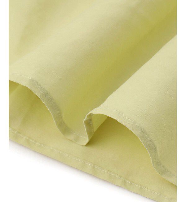 ADAM ET ROPE'「【サステナブル】オープンカラーペプラムシャツ」|シャツ・ブラウス|