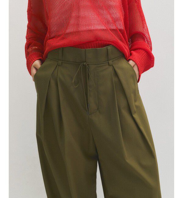 ADAM ET ROPE'「ドロストドカンパンツ」|チノ|