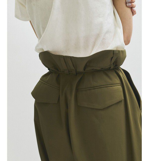 ADAM ET ROPE'「ドロストドカンパンツ」|チノ|