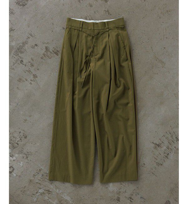 ADAM ET ROPE'「ドロストドカンパンツ」|チノ|