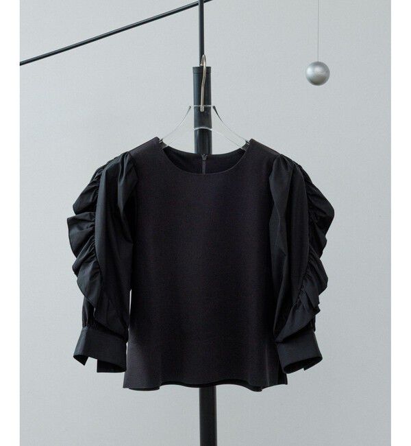 ADAM ET ROPE'「【サステナブル】バルーンスリーブTシャツ」|Tシャツ・カットソー|