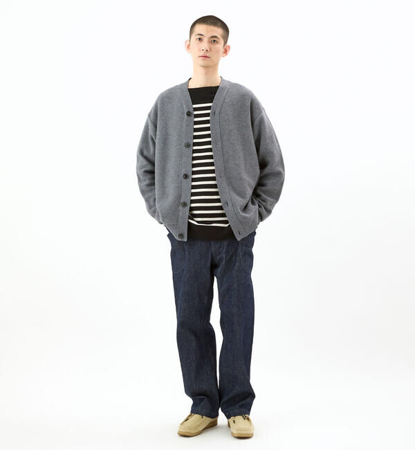 ORCIVAL「ORCIVAL | ウールコットン Vネックカーディガン MEN」|ニット・セーター|