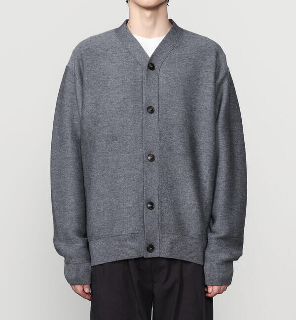 ORCIVAL「ORCIVAL | ウールコットン Vネックカーディガン MEN」|ニット・セーター|
