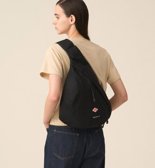 DANTON「DANTON | コーデュラナイロン ワンショルダーバッグ RHONE 14 UNISEX」|リュック|BLACK