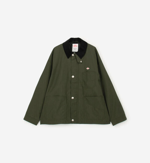 DANTON「DANTON | ナイロンタフタ カバーオールジャケット MEN」|テーラードジャケット|OLIVE