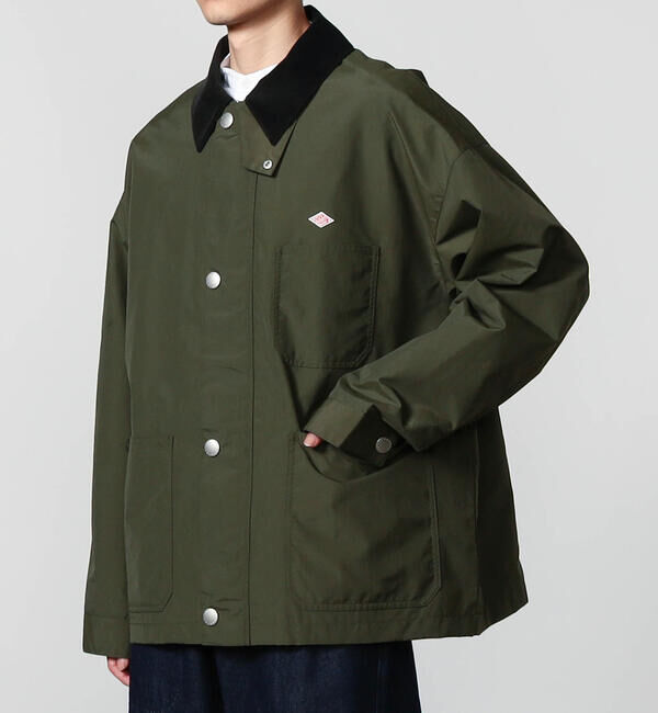 DANTON「DANTON | ナイロンタフタ カバーオールジャケット MEN」|テーラードジャケット|
