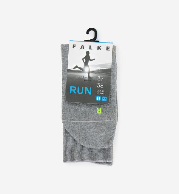  「FALKE | 16605 RUN SOCKS WOMEN」|ソックス|LTGREY