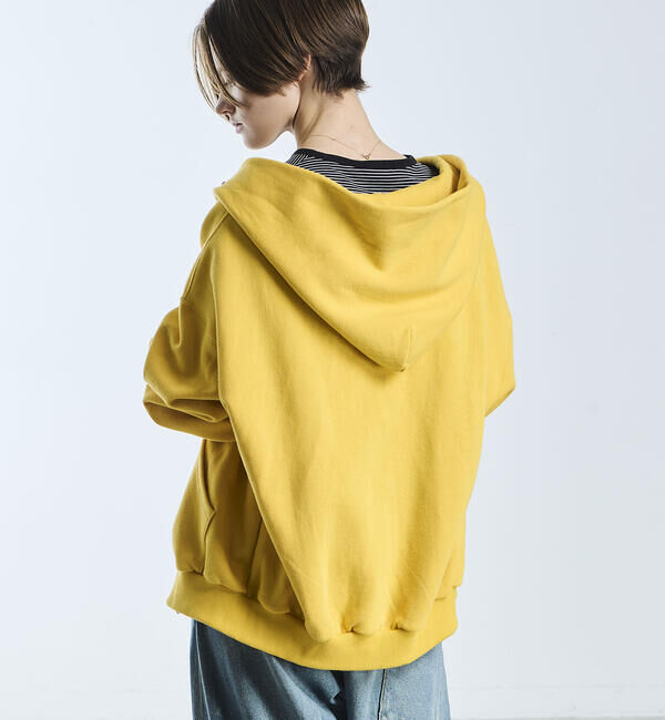  「SOPHIE TALKS ABOUT THE WEATHER | コットン ジップパーカー WOMEN」|パーカー|