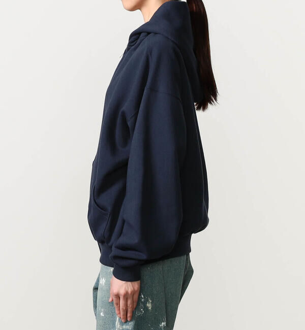  「SOPHIE TALKS ABOUT THE WEATHER | コットン ジップパーカー WOMEN」|パーカー|