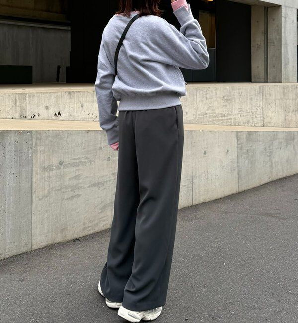  「【インフルエンサー@asamin企画】レイヤード風スウェット」|Tシャツ・カットソー|