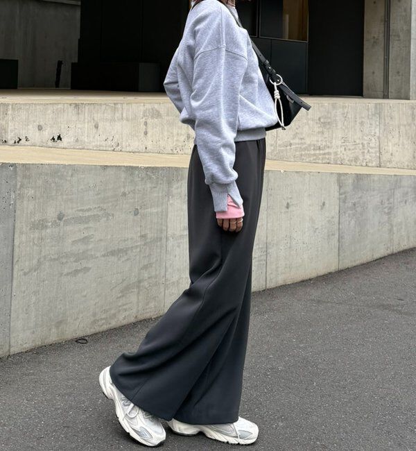  「【インフルエンサー@asamin企画】レイヤード風スウェット」|Tシャツ・カットソー|