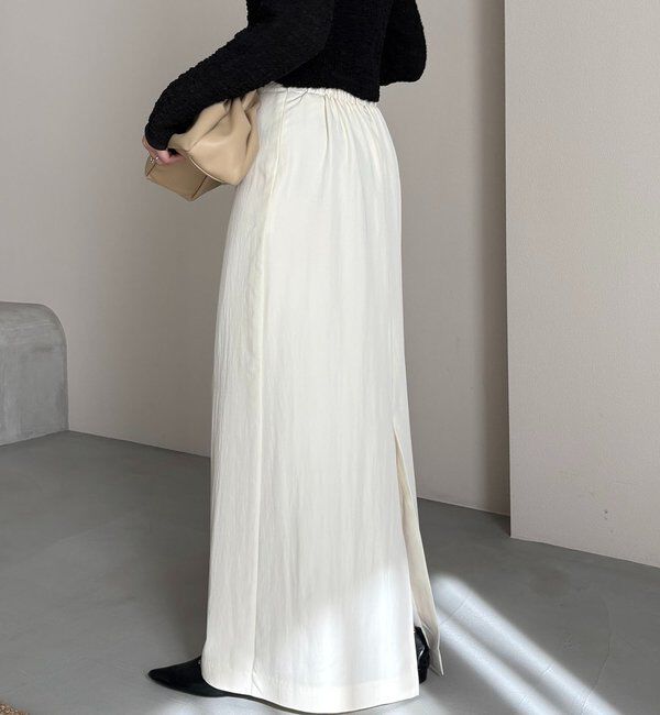  「【mana企画】ドロストマキシスカート」|スカート|