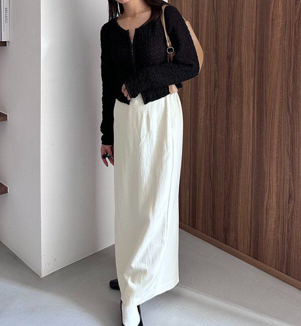  「【mana企画】ドロストマキシスカート」|スカート|