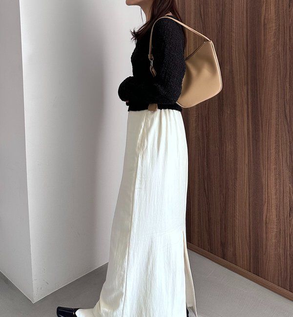  「【mana企画】ドロストマキシスカート」|スカート|