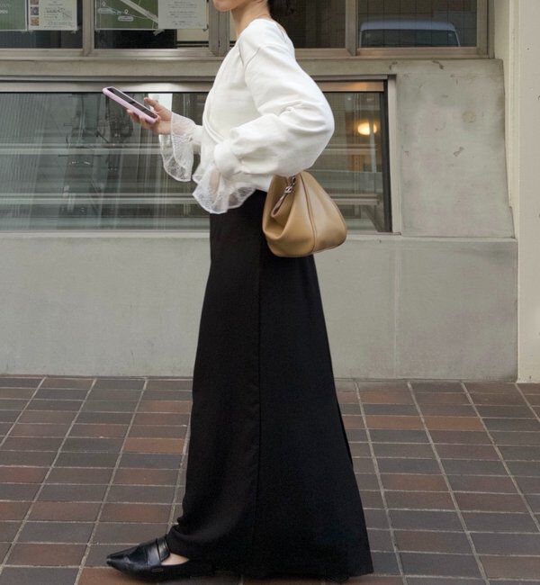  「【mana企画】ドロストマキシスカート」|スカート|