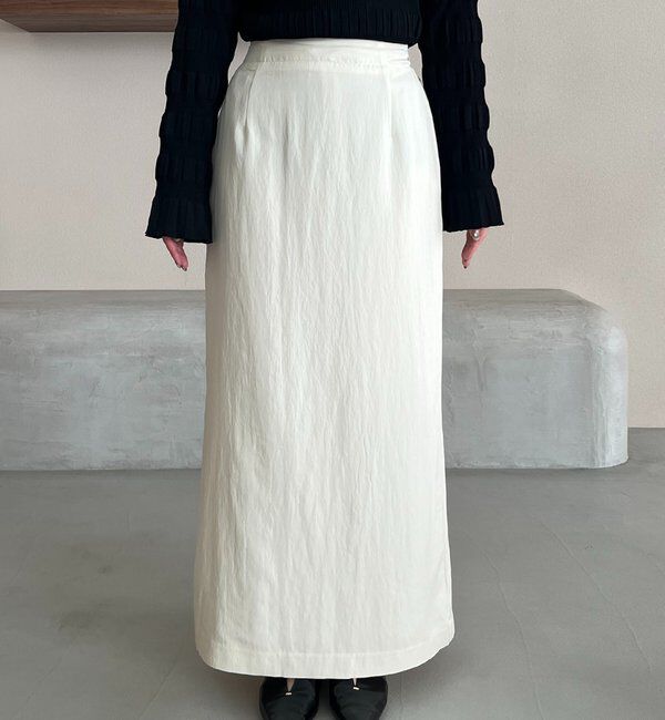  「【mana企画】ドロストマキシスカート」|スカート|