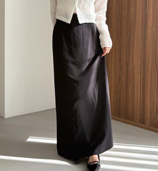  「【mana企画】ドロストマキシスカート」|スカート|